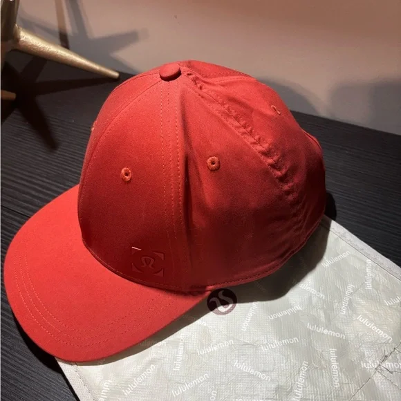 lululemon athletica Red Cap Lululemon Womens Fast and Free Running Hat - Love Red - lulu  main image 2